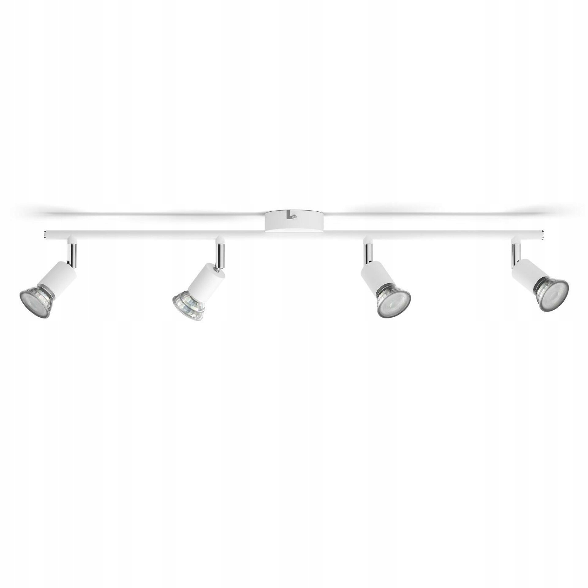 Philips Limbali bodové svítidlo 4x GU10, bílé, nastavitelné, bez žárovek Ip