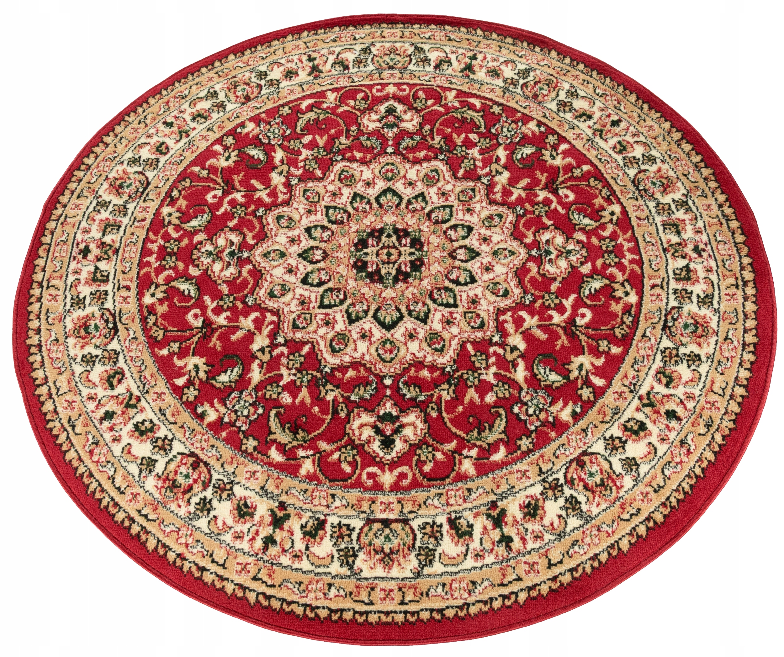 Dywan Koło Bcf 200x200 Klasyczne Modne Solidne Tureckie Dywany 24r