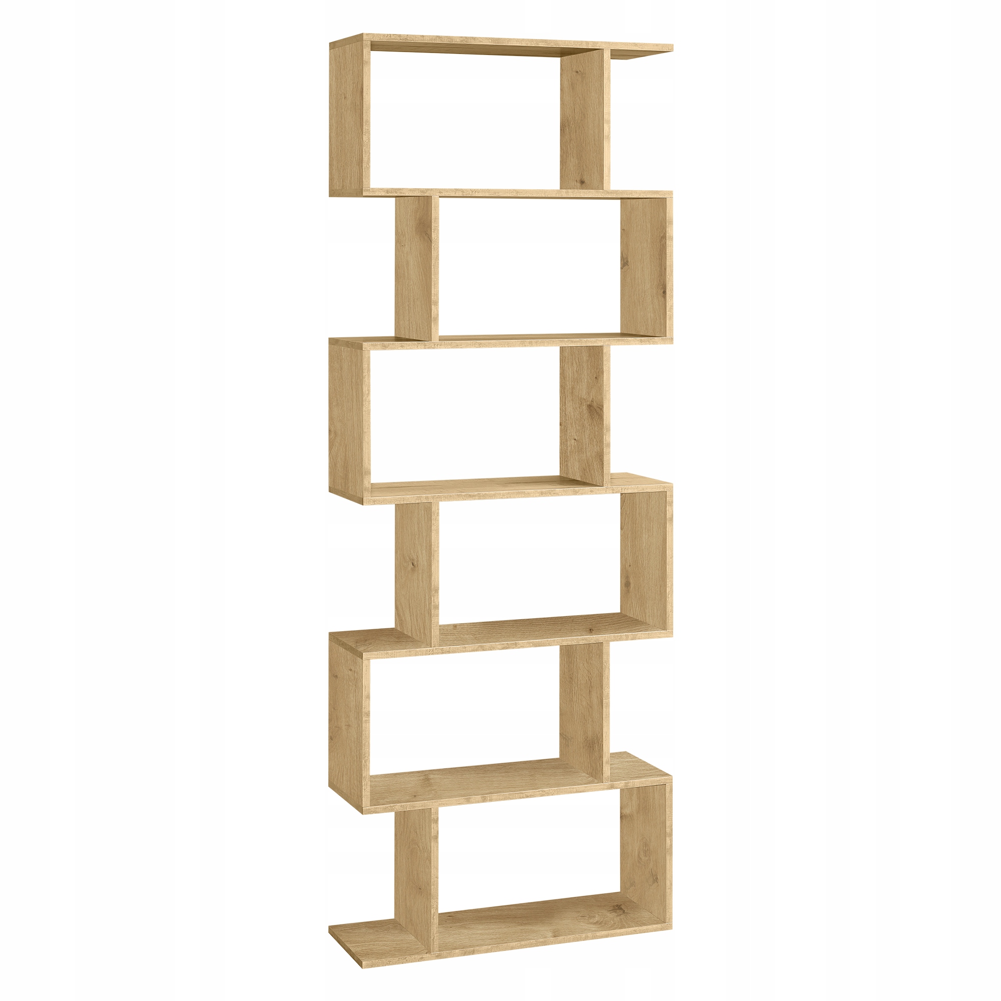 Moderný Regál dub obývacia izba kuchyňa spálňa 70x190 cm výška