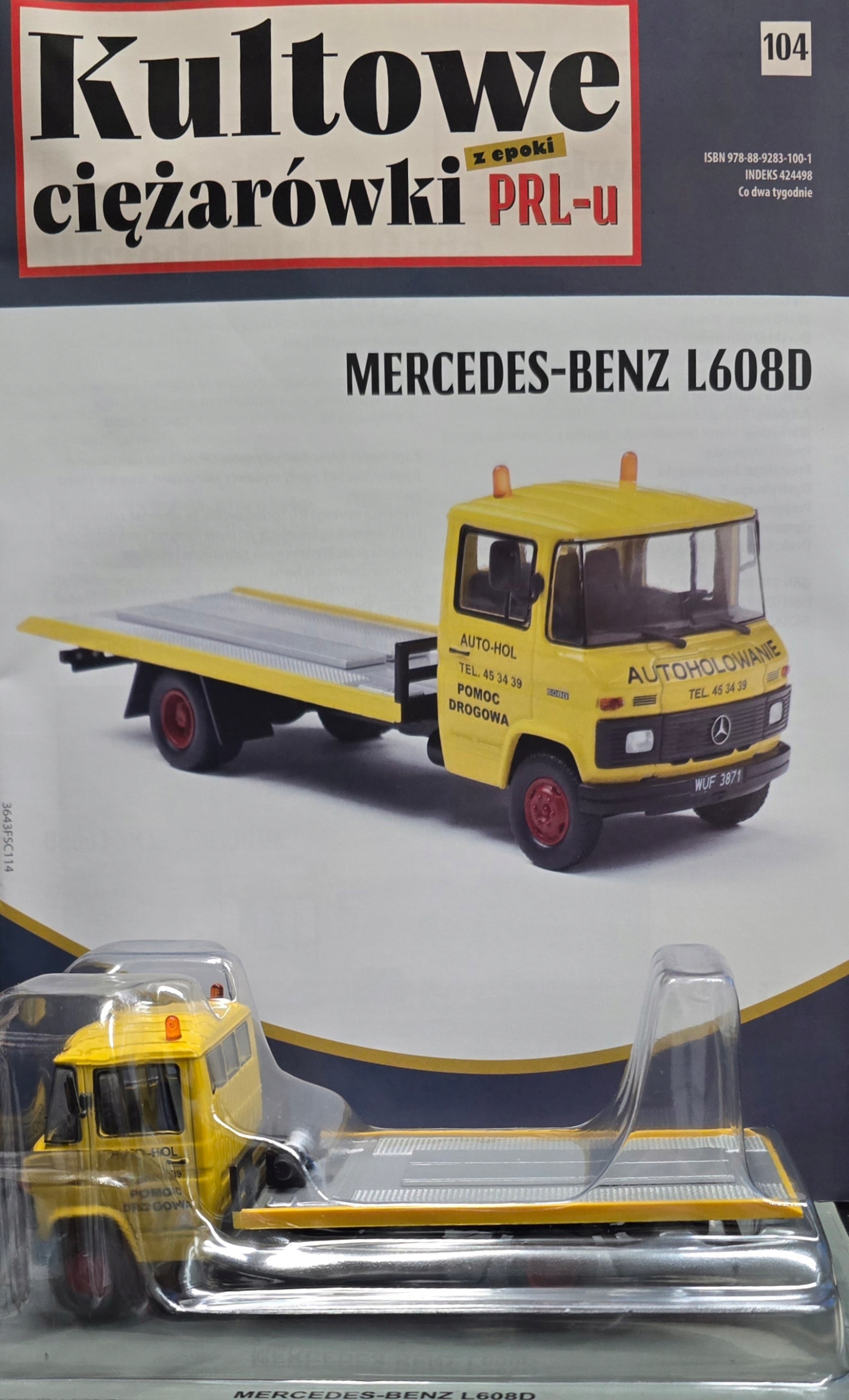 KULTOWE CIĘŻARÓWKI PRL -u NR 104 / 2025 - MERCEDES BENZ L608D