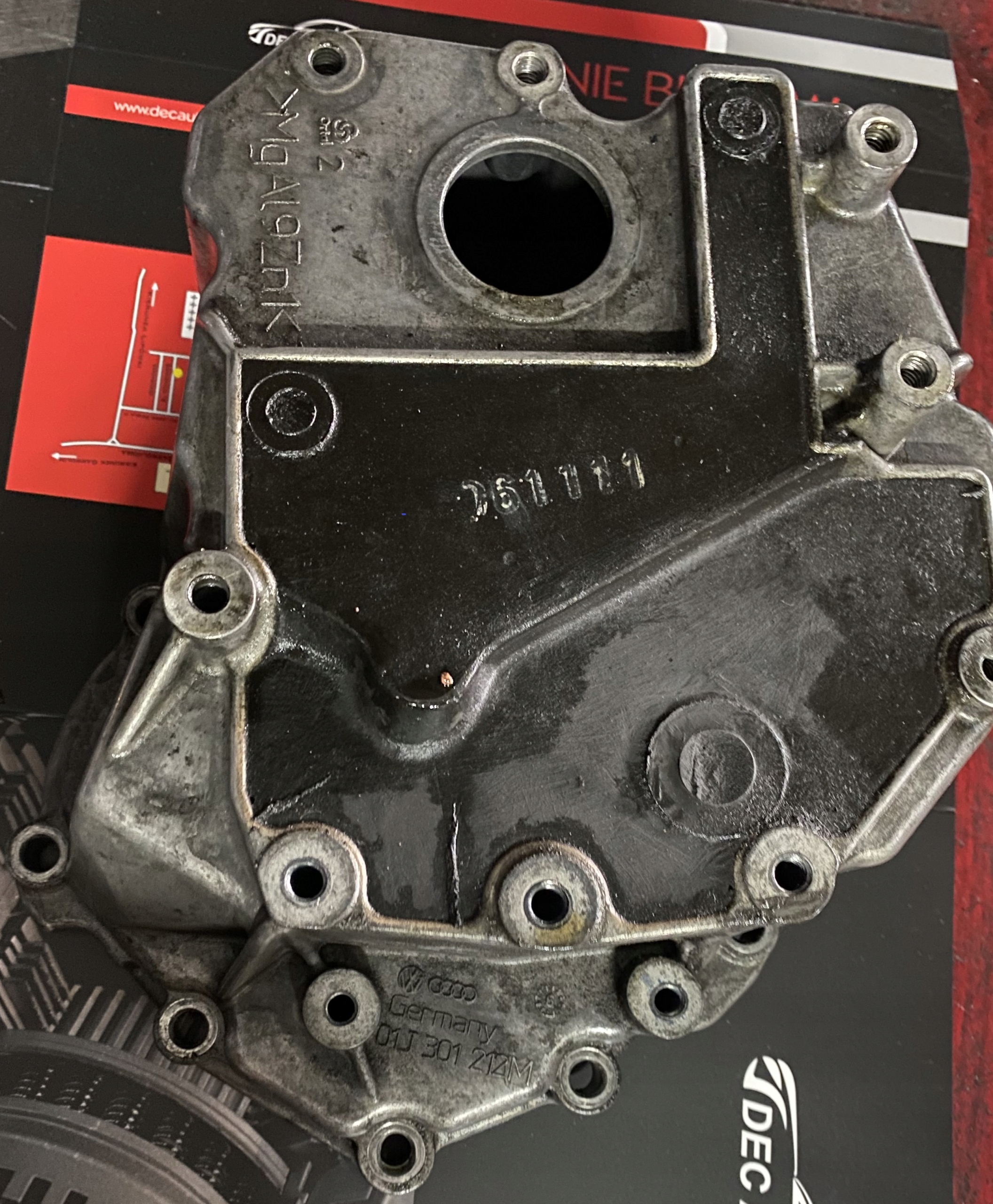 kryt obal záď převodovky Multitronic 01J301212J