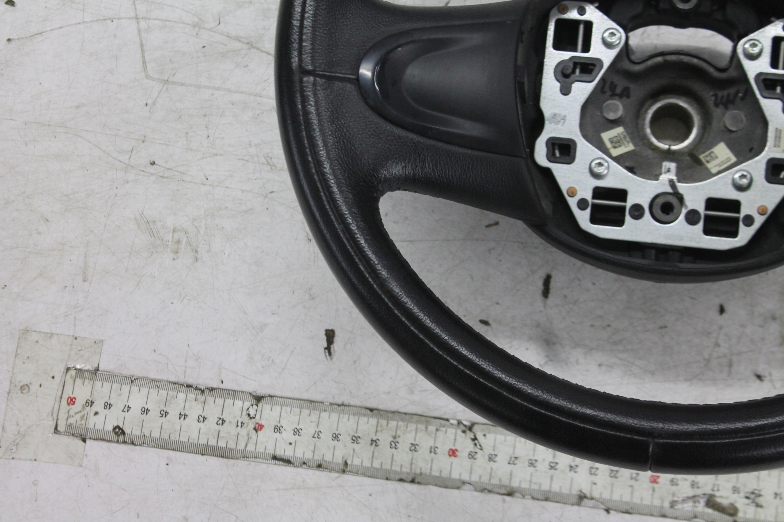steering wheel, leather black MINI R55 R56 07-14