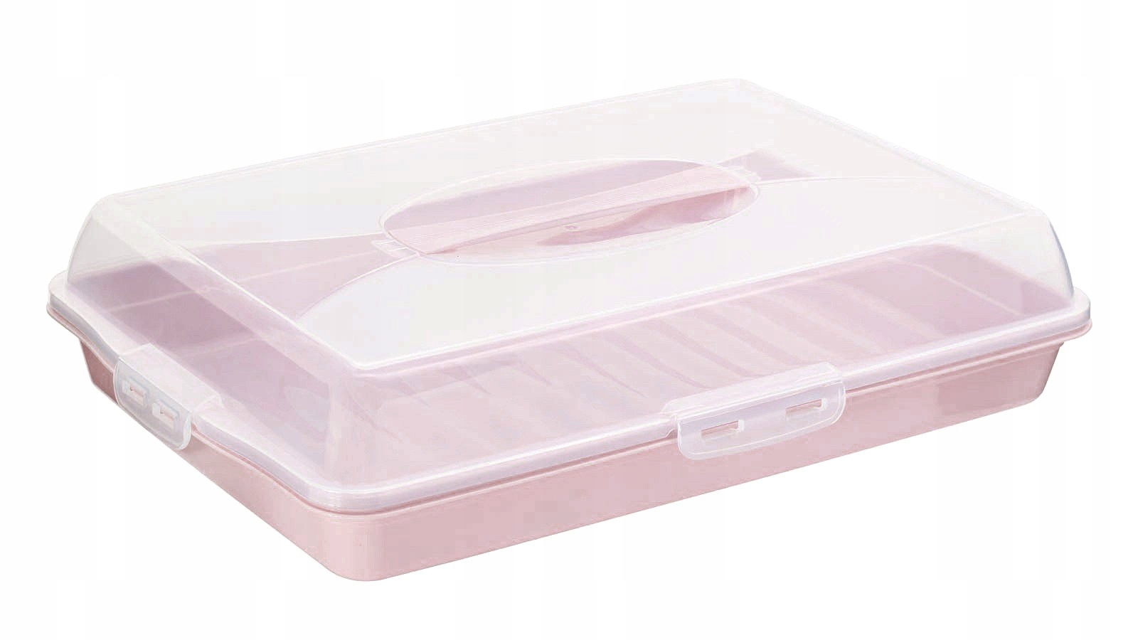 

Pojemnik na ciasto wypieki pudełko box 45cm Różowy