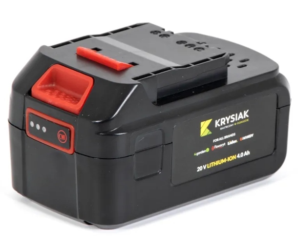 Akumulátor lithium-iontový 20V 4.0Ah Kompatibilní, lehký a výkonný