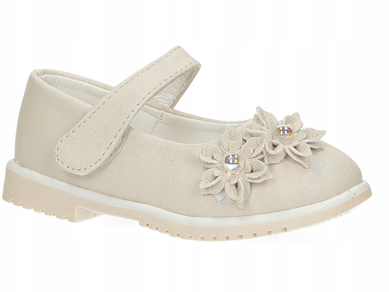 

Baleriny Pantofelki Półbuty Dziewczęce Rzep r 20