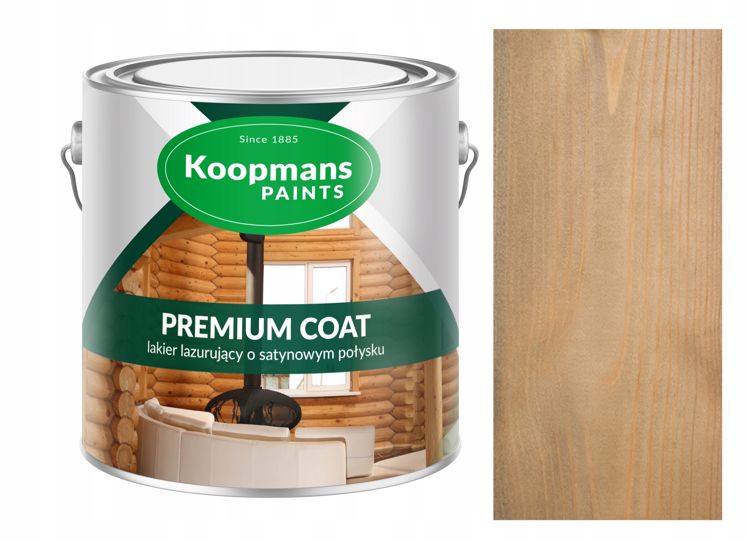 Koopmans Premium Coat 5 L Akrylový Lak Na Dřevo Ořechové Dřevo 189