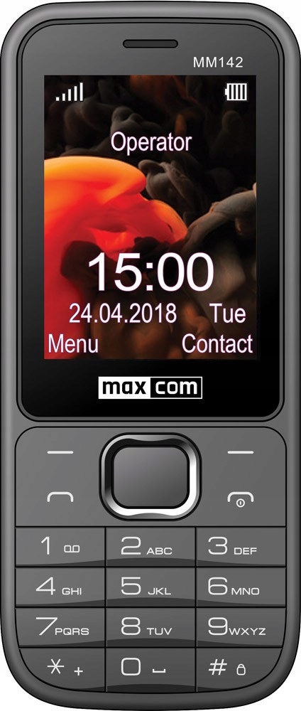 

Telefon komórkowy Maxcom Classic MM142 szary