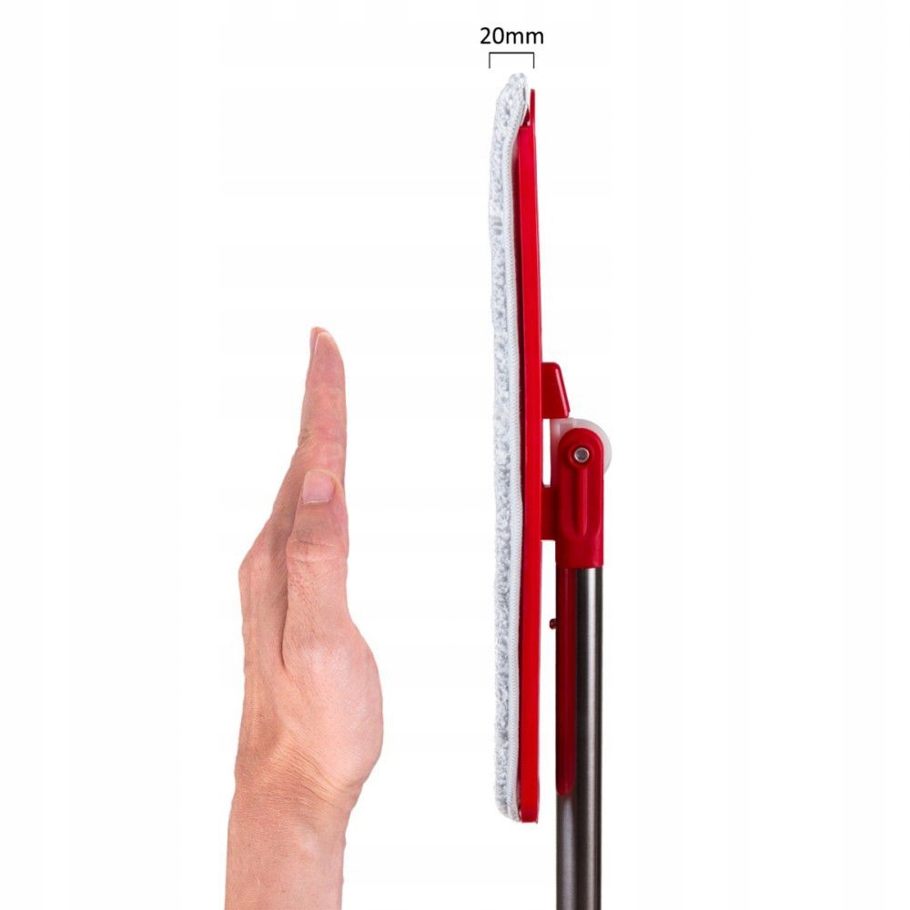 Levně Plochý Mop S Kbelíkem A Ždímačem, Dvě Náplně Hq Greenblue GB870