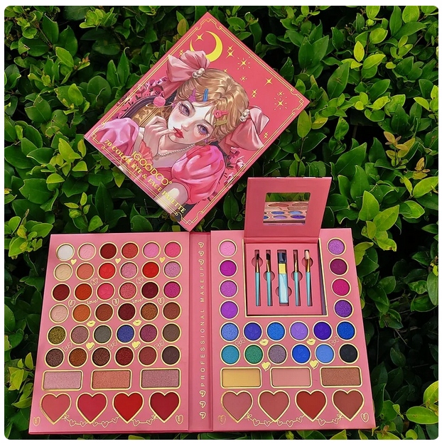 CIENIE DO POWIEK MALOWIDŁA ZESTAW DO MAKIJAŻU DLA DZIECI PALETA 70 CIENI EAN (GTIN) 6973162601467