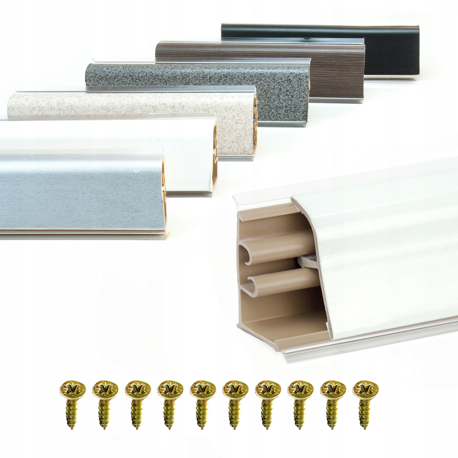 

Listwa Pcv Przyblatowa 37mm Różne 1,5mb