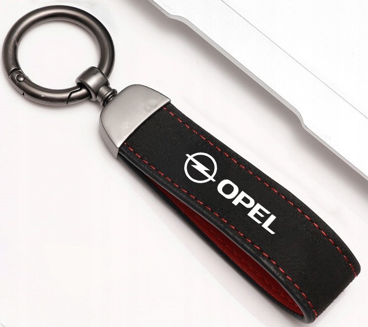 Smycz / brelok do kluczy OPEL , alkantara