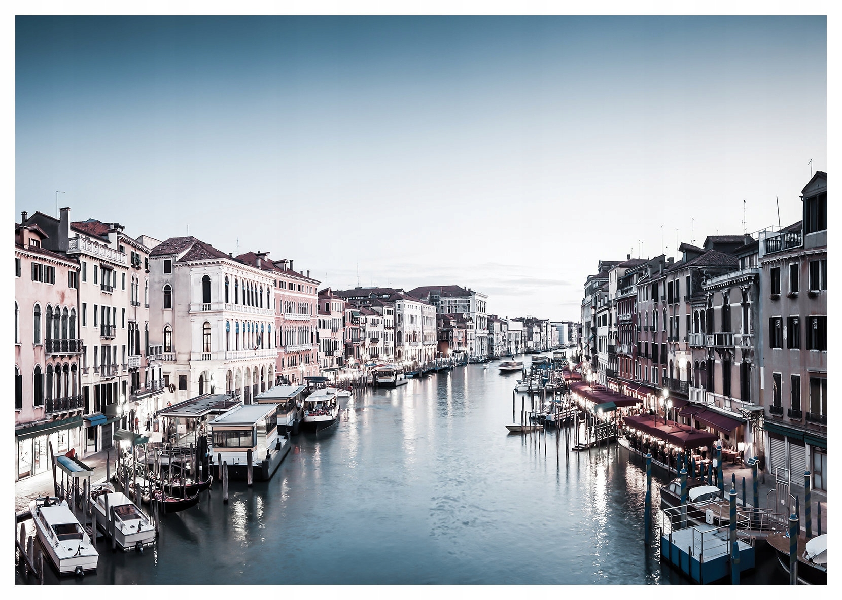 Fototapeta Benátky Kanál Grande gondole výhled na město 416x254 lepidlo