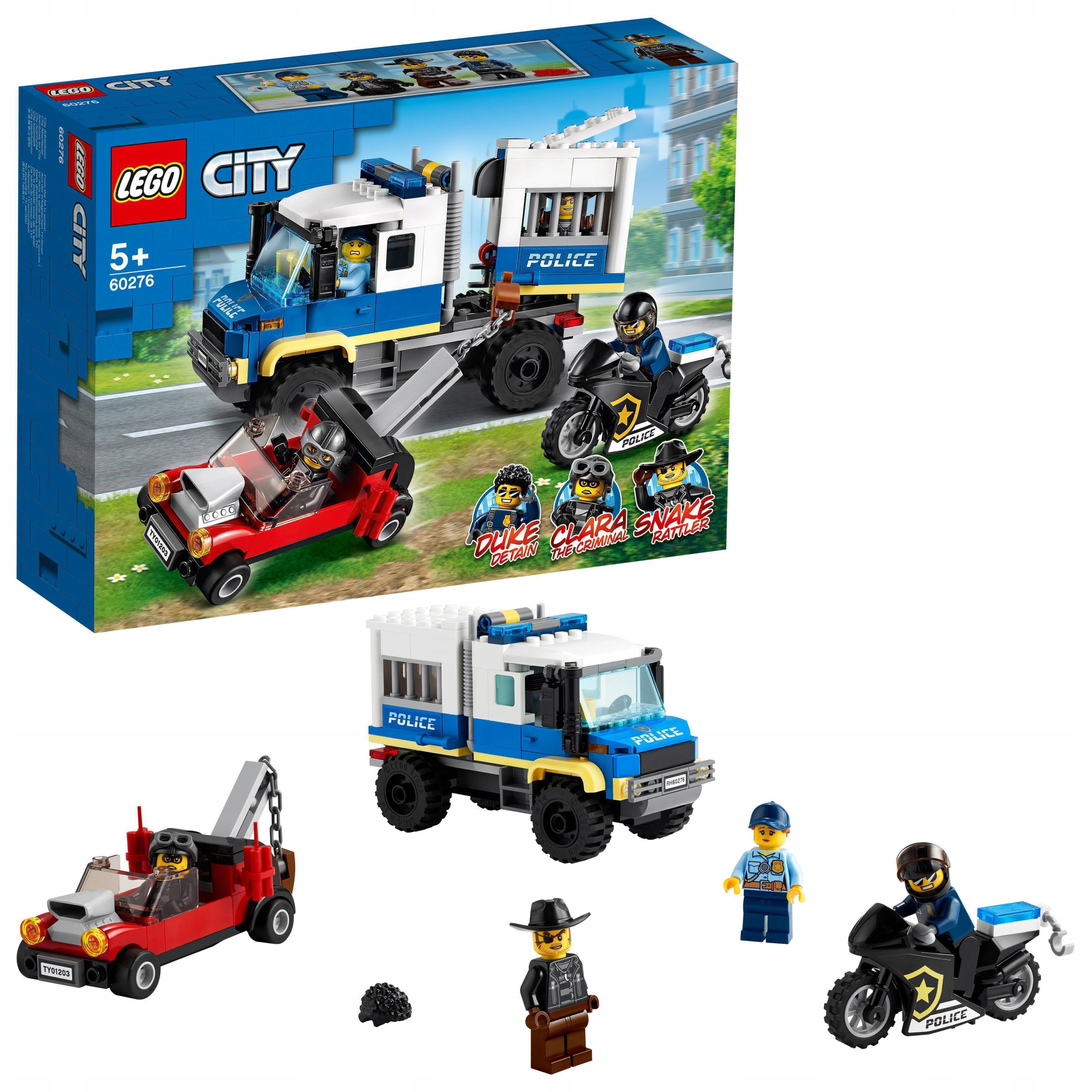 

Lego City Policyjny konwój więzienny 60276