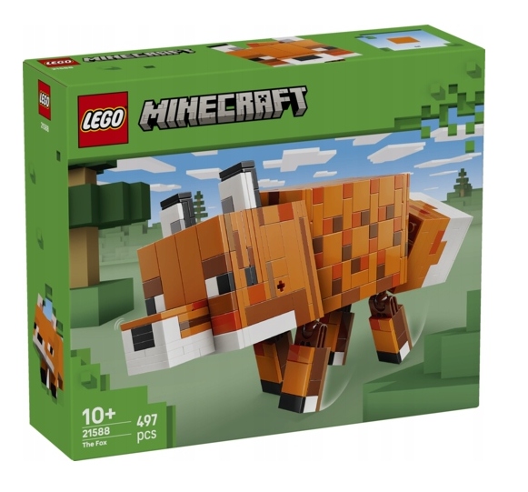 Lego 21588 Minecraft Liška
