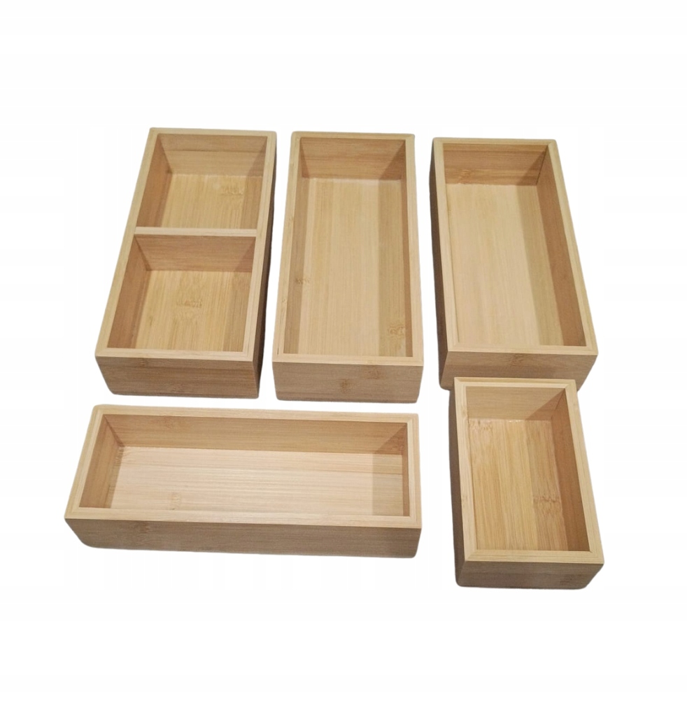 sada bambusových vložek do zásuvek Dikom organizér do kuchyně koupelny