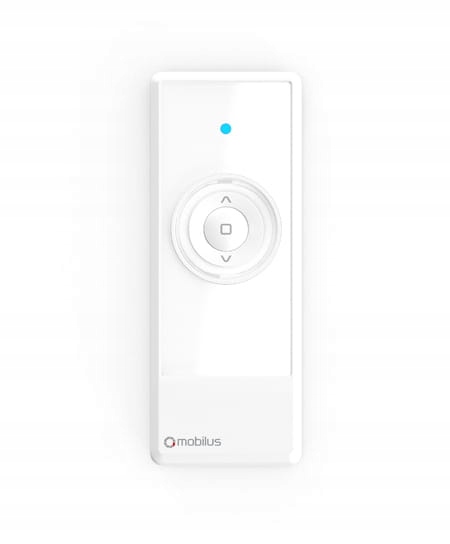 Dálkové ovládání pro rolety Mobilus HM1 1-kanálové, bílé