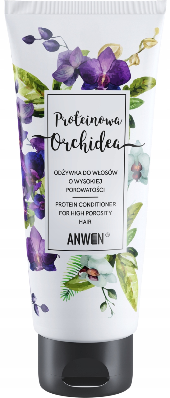Anwen Proteinová Orchidej Kondicionér Na Vlasy S Vysokou Porézností 200 ML