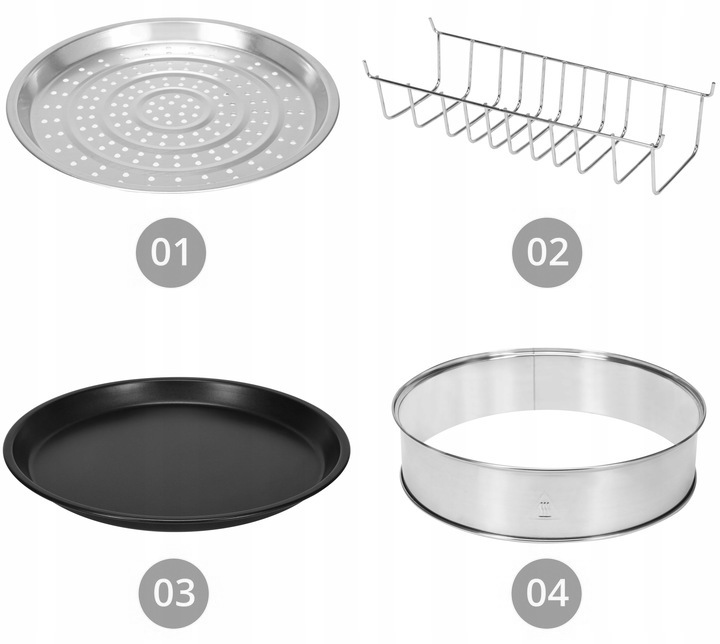 KOMBIWAR HALOGENOWY WIELOFUNKCYJNY 17L PIERŚCIEŃ Moc 1400 W