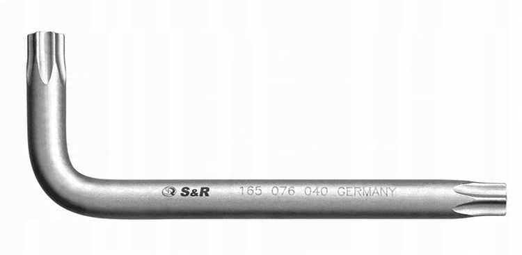 

Klucz Torx krótki typ L T40 S&r