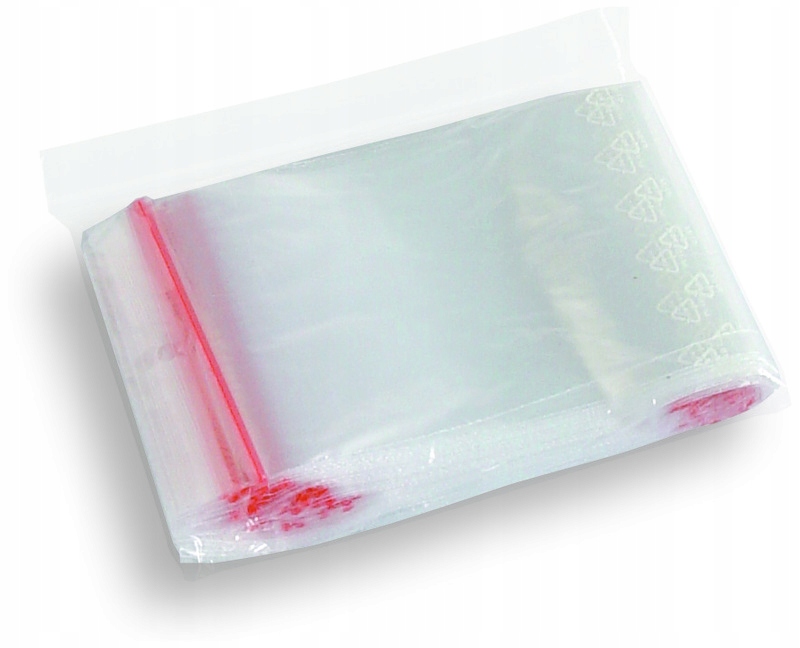 STRUNOWE WORECZKI na suwak 120 x 180 mm 100 SZTUK Stella GRUBA FOLIA