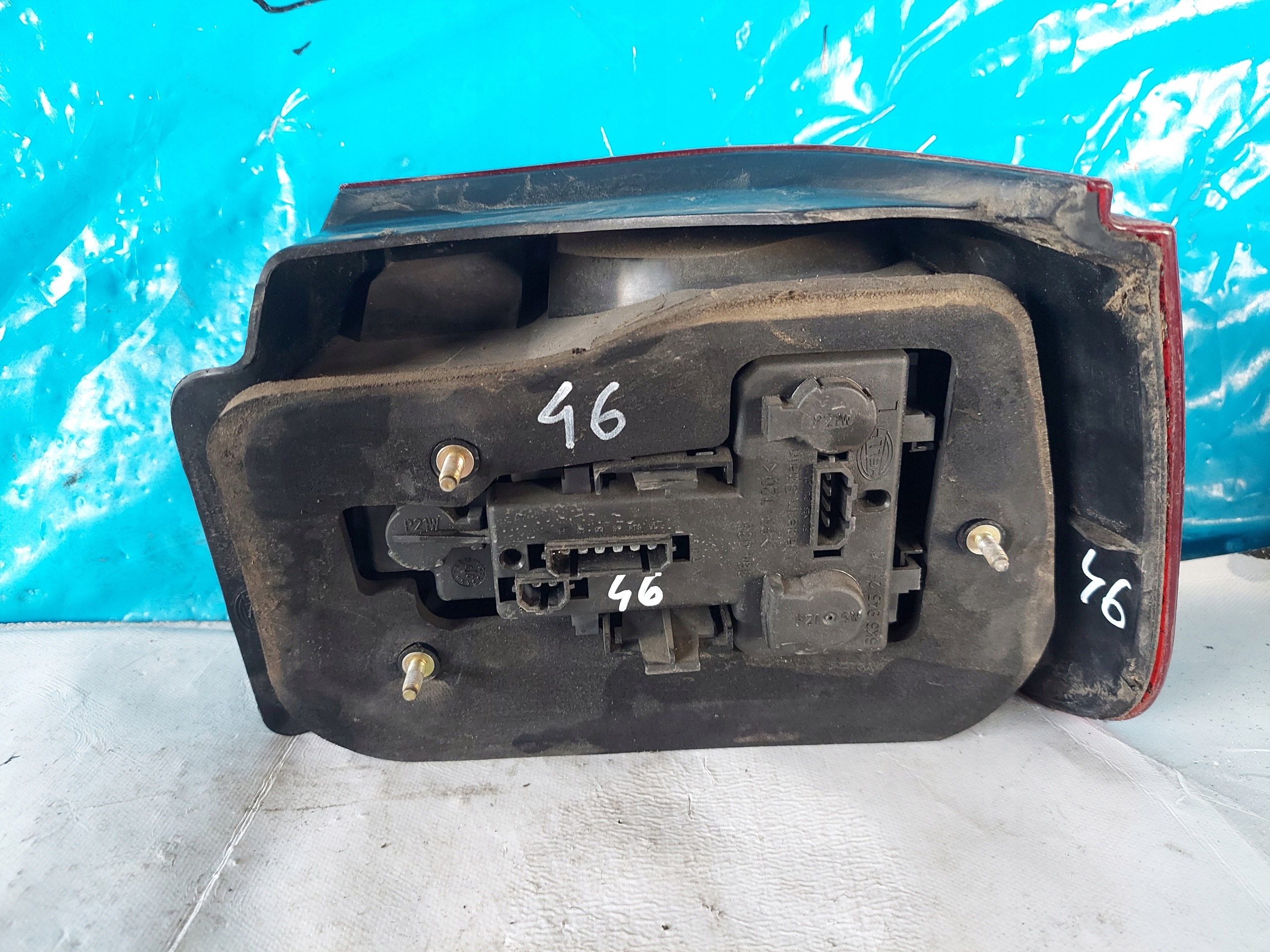 light SEAT IBIZA 6K 6K left rear part