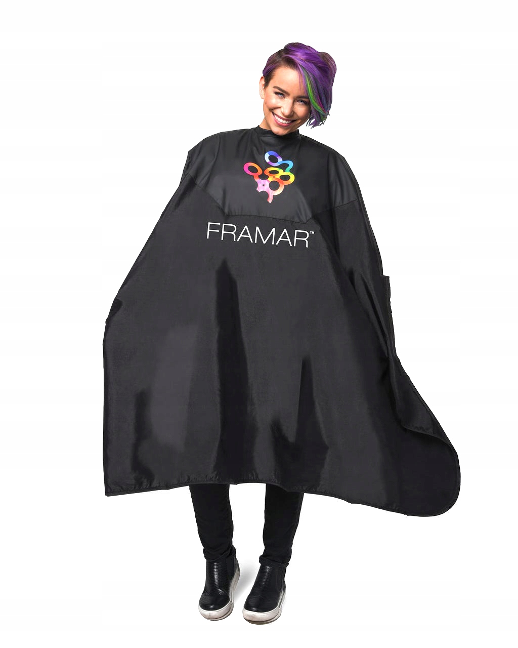 

Framar Peleryna Fryzjerska Coloring Cape 135x145CM