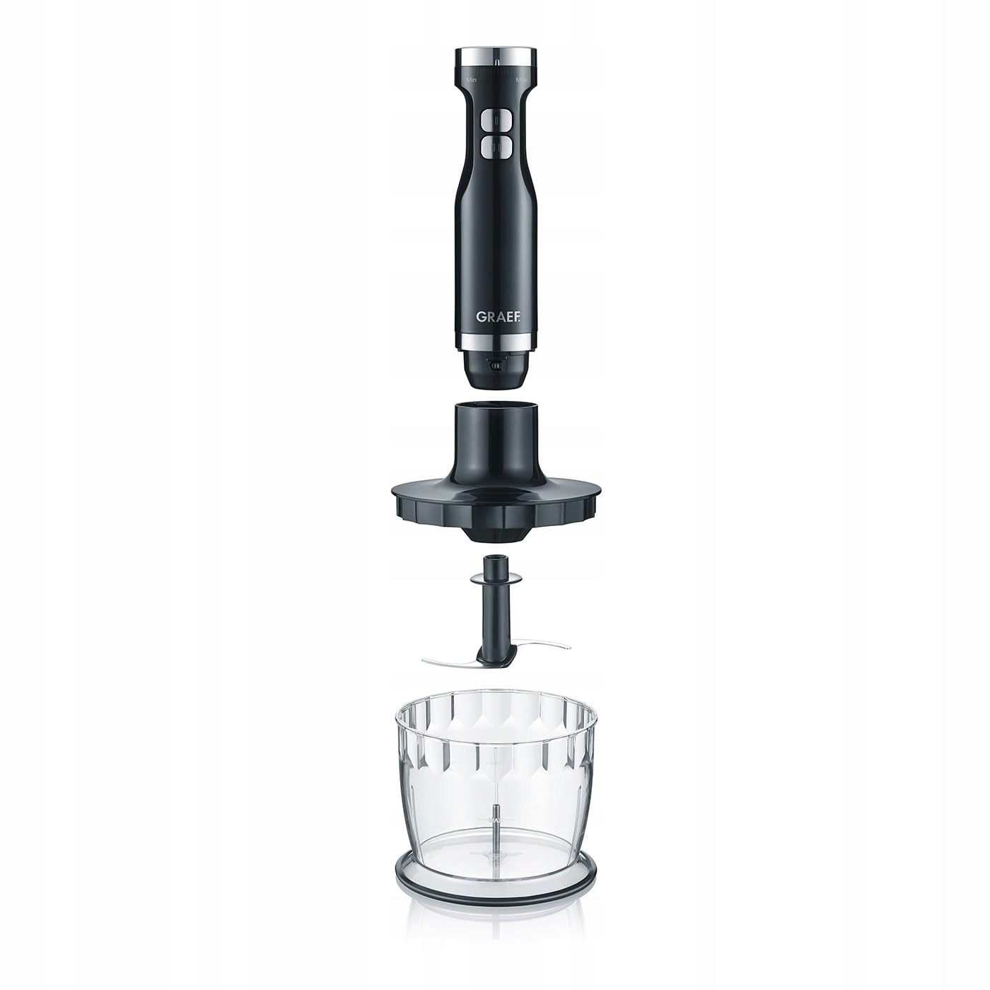 GRAEF Blender Ręczny HB 502 Czarny Wysoka Moc Ergonomiczny Design — miniatura 3