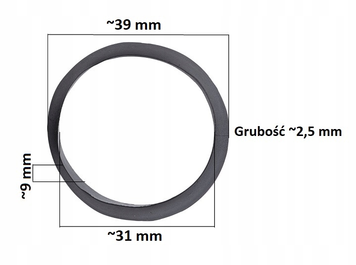 USZCZELKA KLINOWA SYFONU UMYWALKI Kod producenta U010-SYF.UM