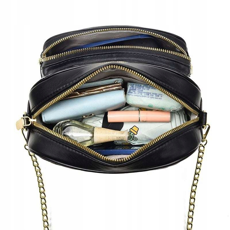 TORBA TOREBKA DAMSKA LISTONOSZKA KUFEREK NA RAMIĘ MAŁA MIŚ KRATA CIEMNA RUD Kolekcja Cały rok