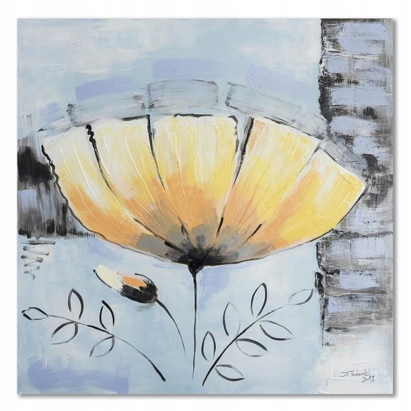 

Obraz Do Biura Żółty Kwiat 1 Deco Panel 90x90