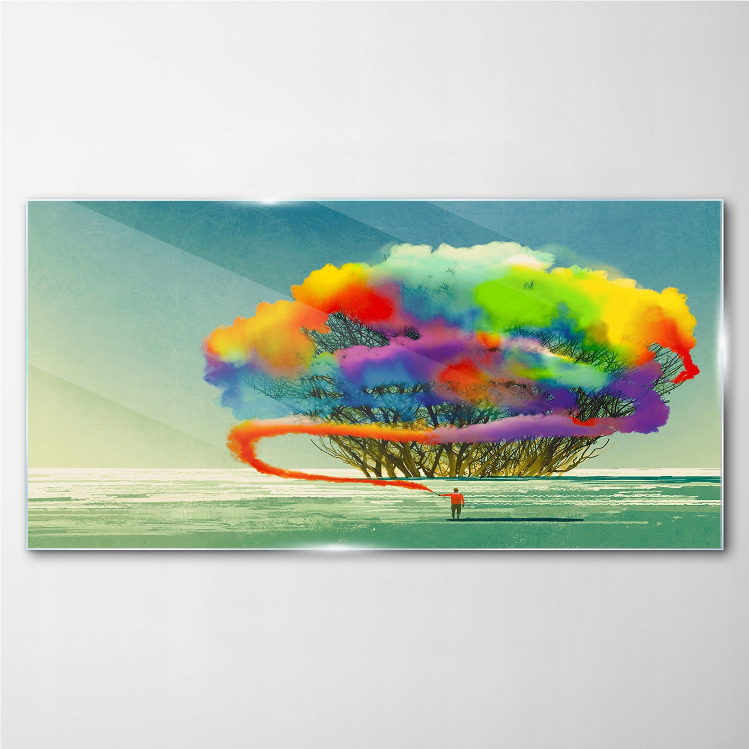 

Foto-obraz na szkle hartowanym Drzewo 140x70 cm