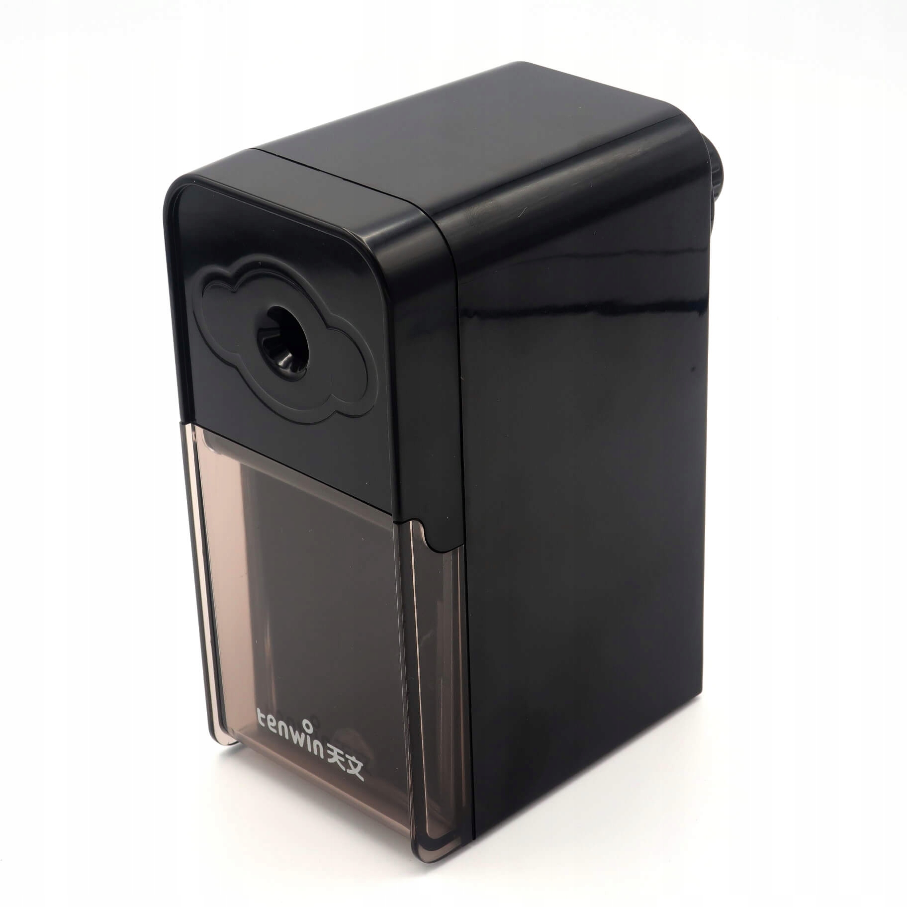 Temperówka na korbkę z frezem dla art. TENWIN 8019 Rodzaj elektryczna manualna pojedyncza z pojemnikiem