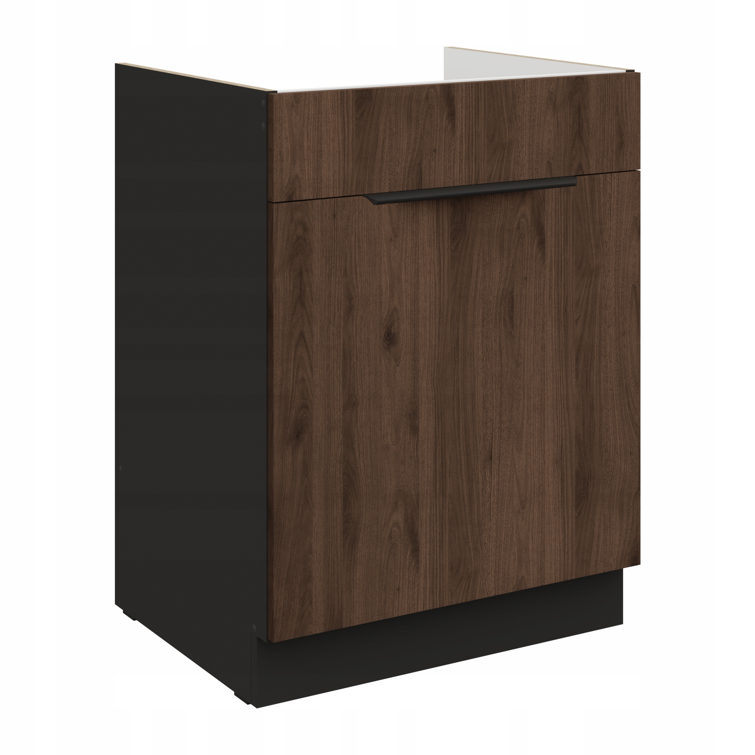 Dolní kuchyňská skříňka pod Dřez Mivaro 60 Zl 1S Ořech Okapi Modern