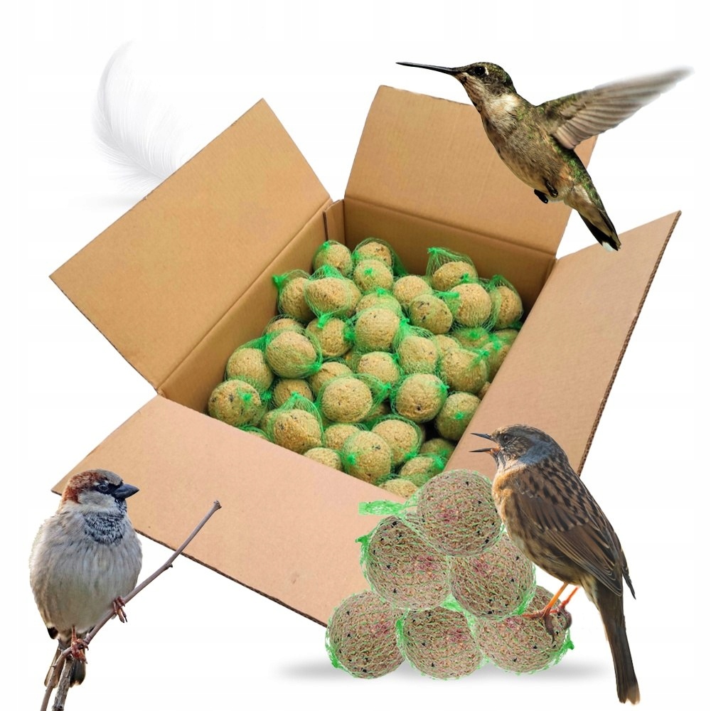 Tukové kuličky se síťkou v kartonu 100 x 80 g Hap