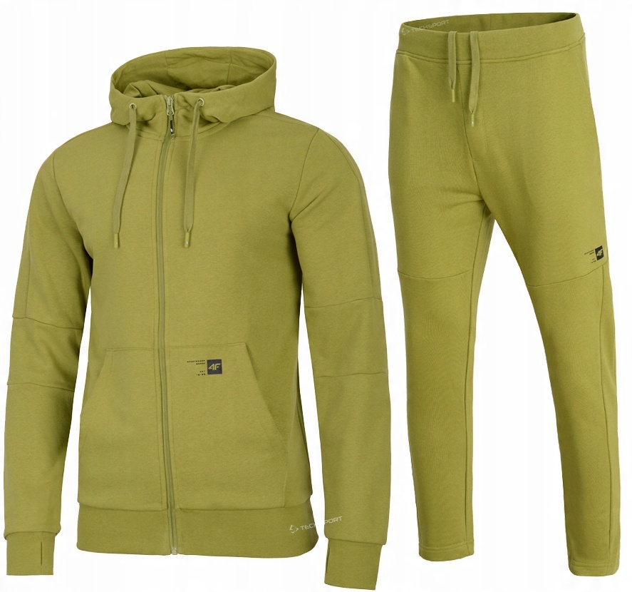 

4F Męski Dres Bawełna Komplet Bluza Spodnie XL