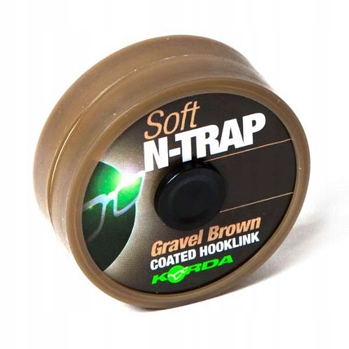 Plecionka Korda Soft N-Trap Gravel Brown Coated 20lb 20m