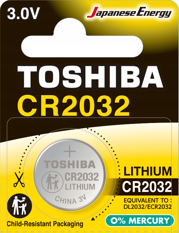 

Bateria Toshiba CR2032 3V Litowa 1SZT.