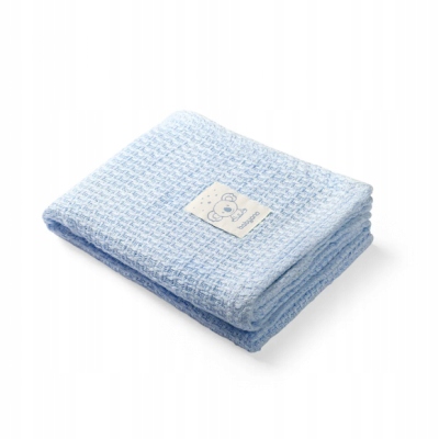 

Babyono Kocyk Dzianinowy Bambusowy Blue 479/02
