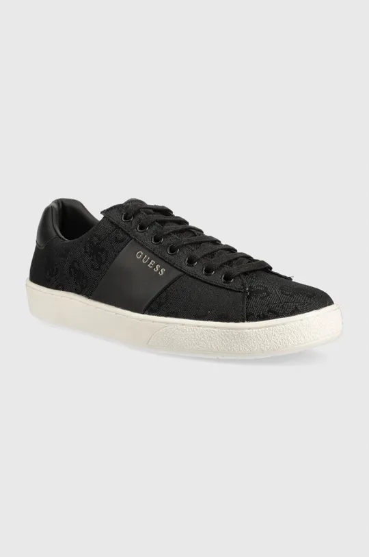Guess Sneakersy Męskie Czarne Nola 41 Eu