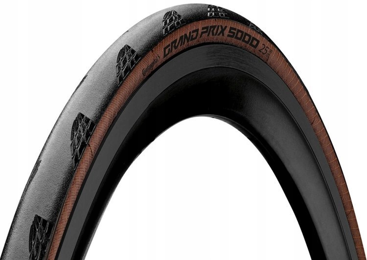Pneumatika Continenal Grand Prix 5000 S Tr 700x28 černohnědá tubeless Tle