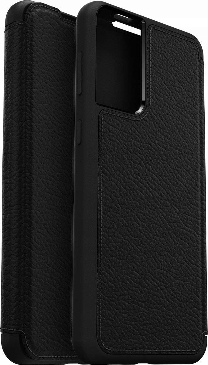 OtterBox Strada Etui skórzane z klapką do Samsung Galaxy S21+ Plus czarny