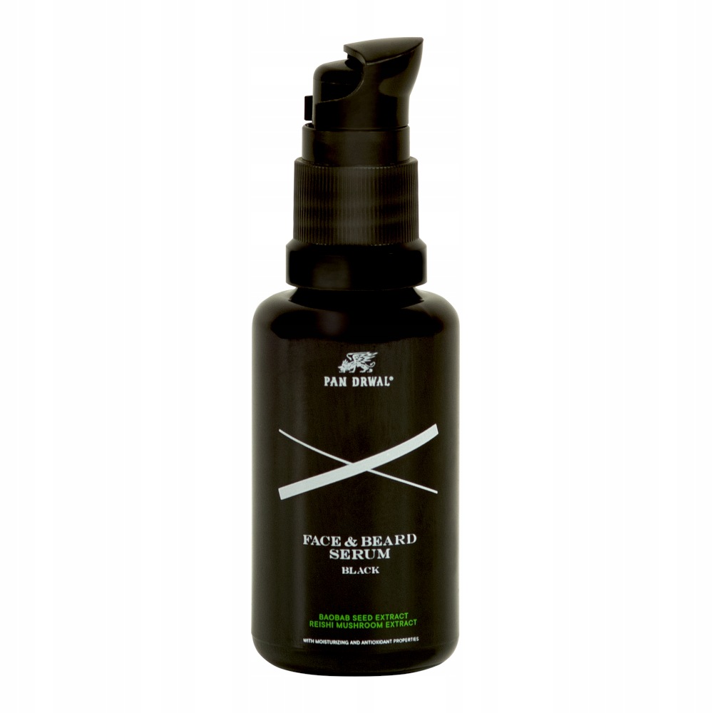 Sérum na obličej a vousy Pan Drwal Black 30 ml