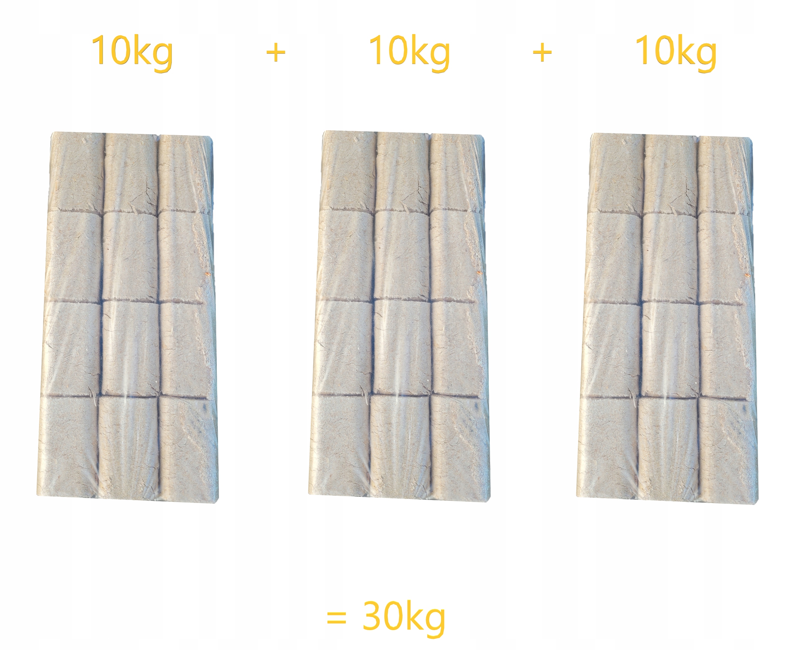 BUKOWY BRYKIET DRZEWNY DO KOMINKA PIECA CO PO 30kg