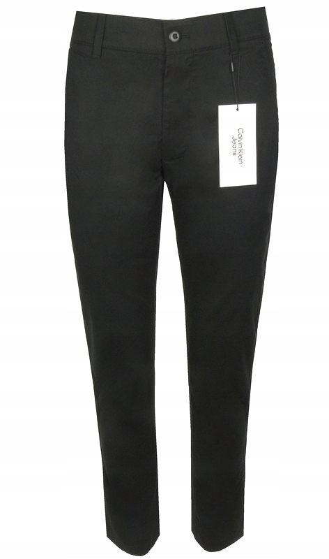Calvin Klein Jeans pánské kalhoty, chinos, černé, 30/32