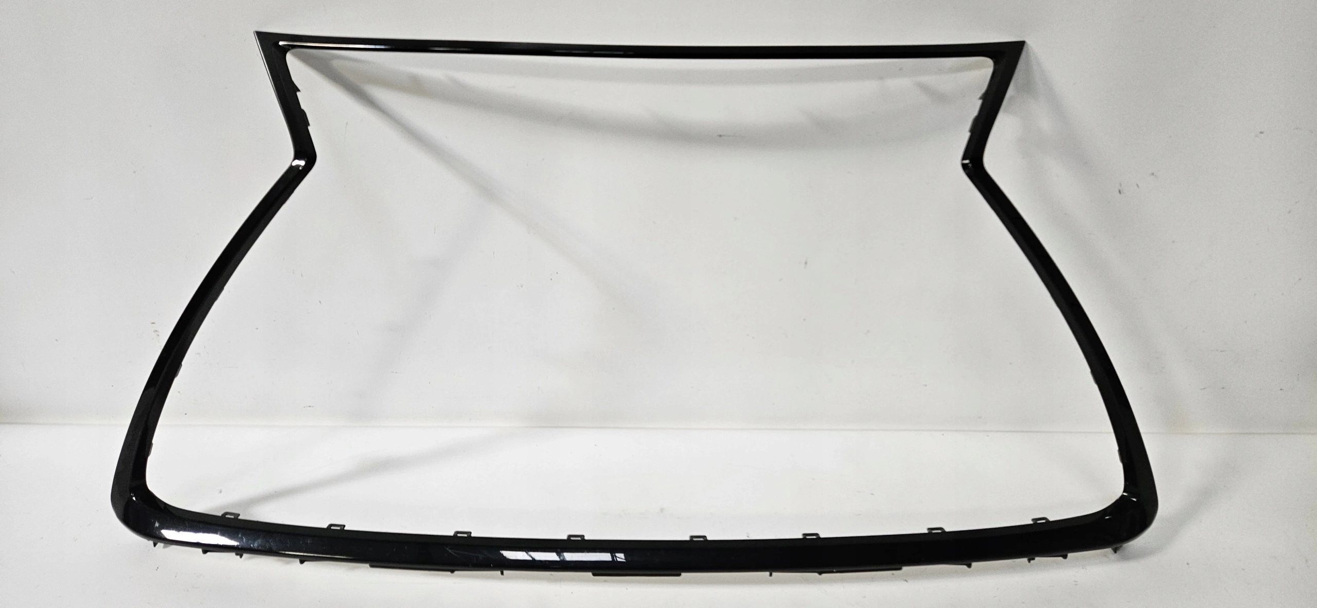 CHROM ATRAPY GRILLA LEXUS NX LIFT 2017-21 CZARNY