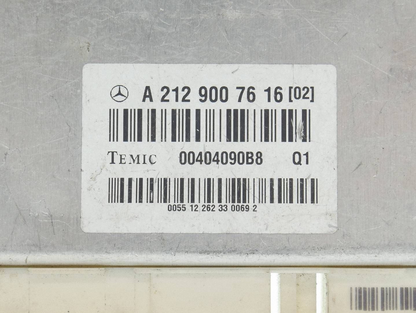 module control unit springing AIRMATIC MERCEDES CLS W218 A2129007616