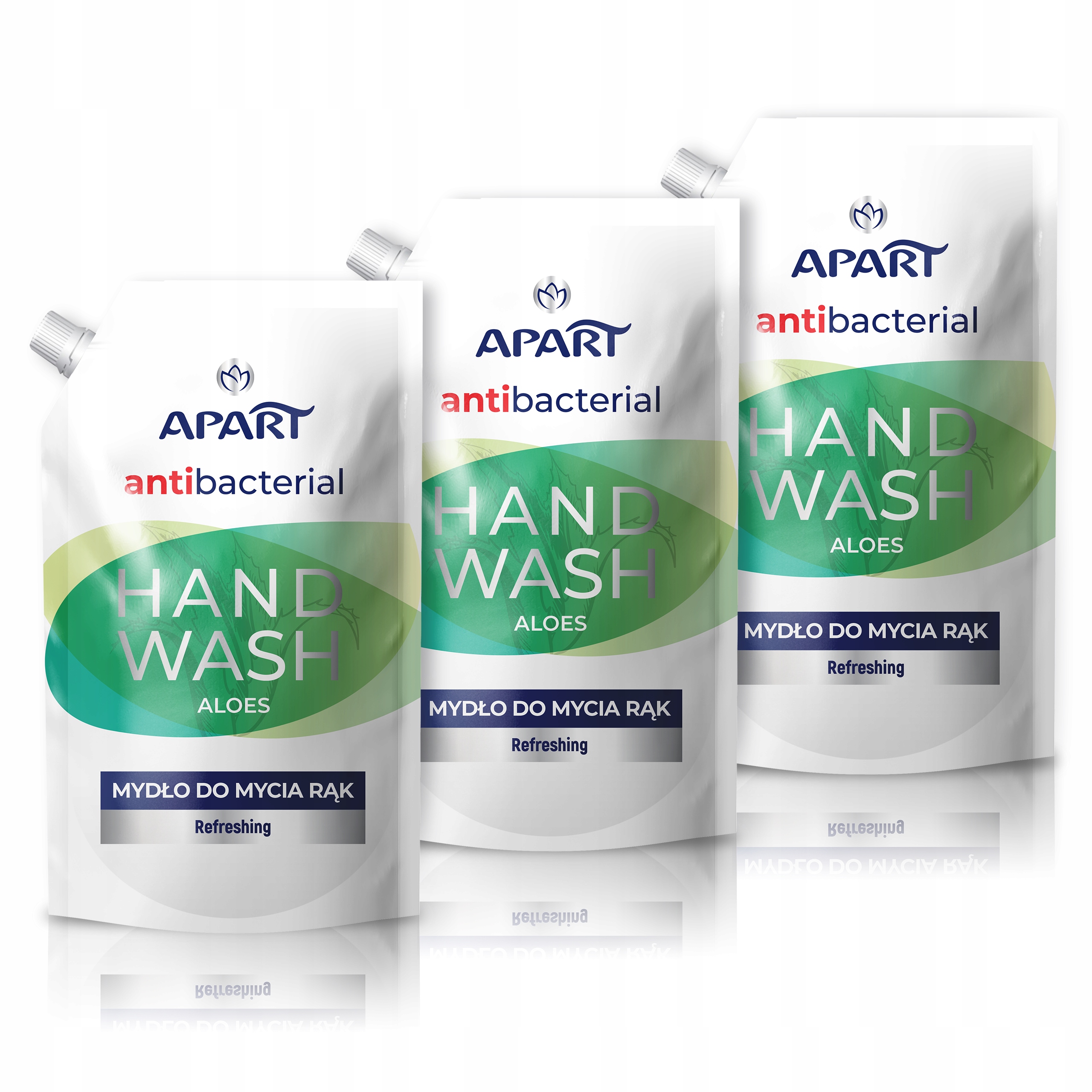 

Apart Antybakteryjne Mydło w Płynie Aloes Zapas