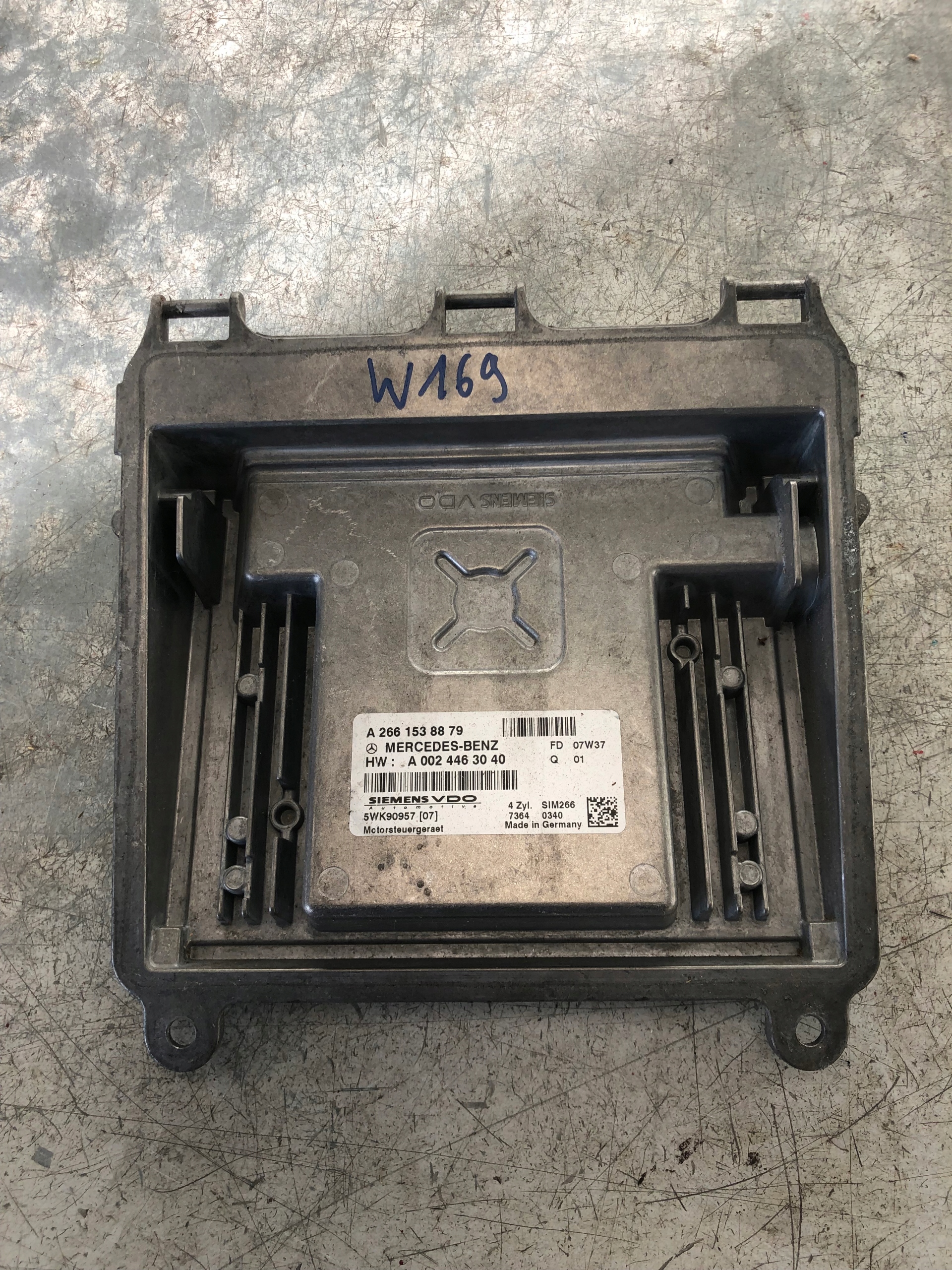 computer Motore MERCEDES W169 A2661538879