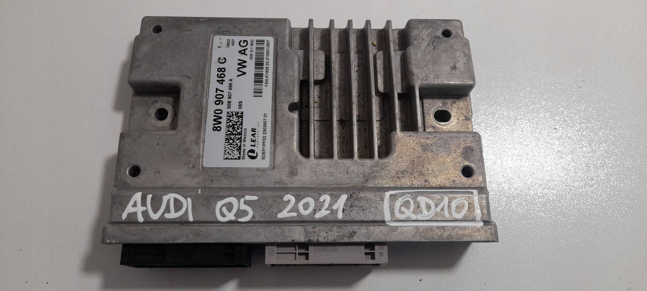 Audi Q5 SQ5 FY 80A 2021r modulo Gateway 8W0907468C (QD10)