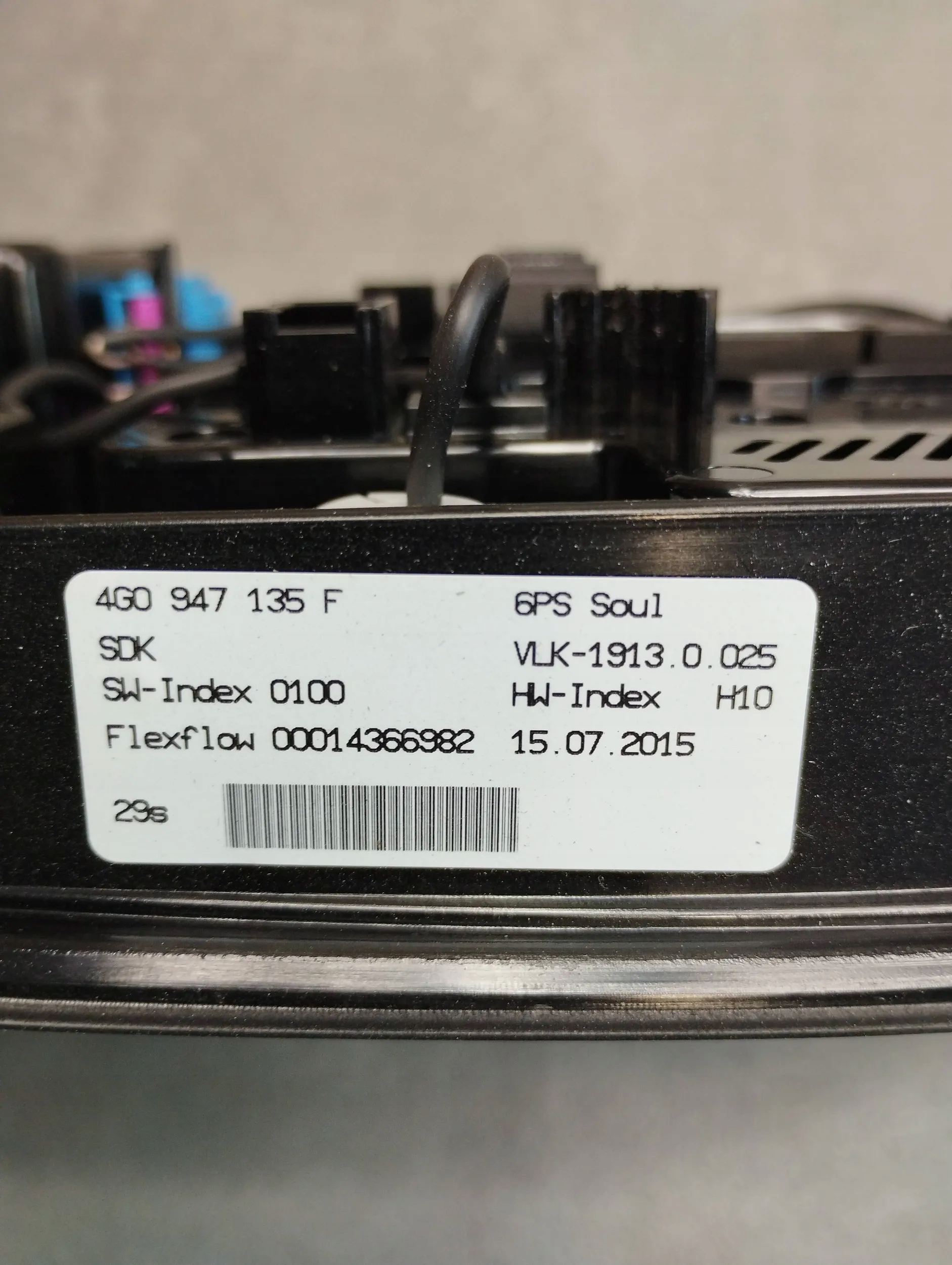 AUDI A6 C7 Feux phare Interne 4G0947135F